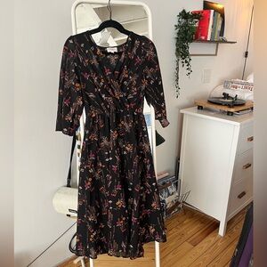 Midi Floral Everly Dress